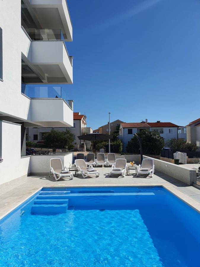 Seahorse Luxury Apartment With Pool And Sea View Novalja Ngoại thất bức ảnh