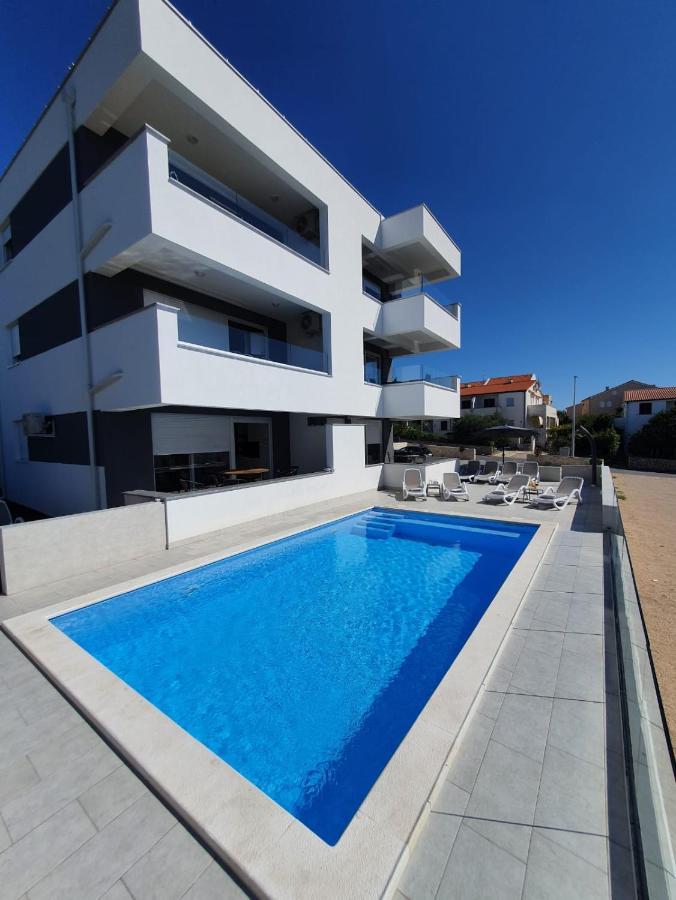 Seahorse Luxury Apartment With Pool And Sea View Novalja Ngoại thất bức ảnh