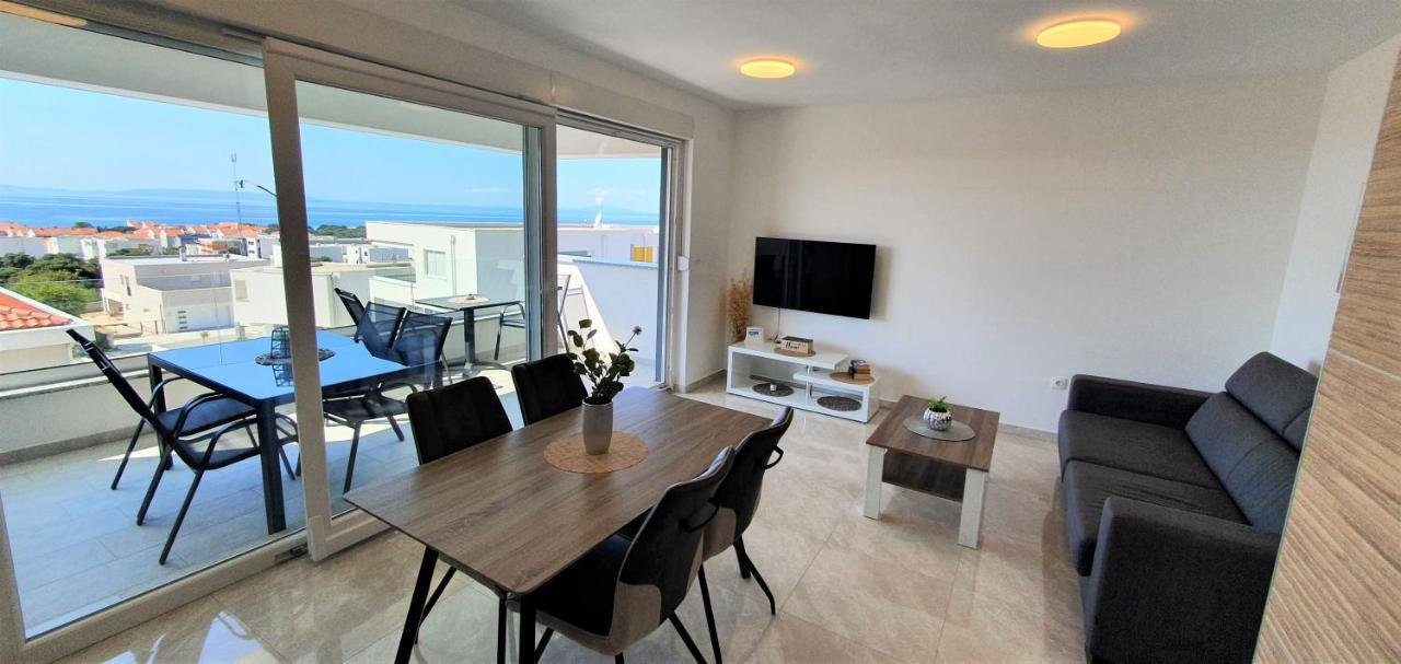 Seahorse Luxury Apartment With Pool And Sea View Novalja Ngoại thất bức ảnh